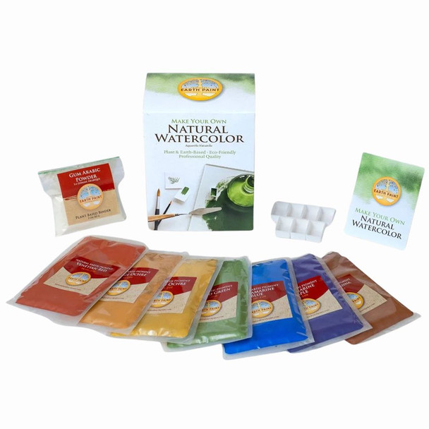 Make Your Own Natural Watercolor Kit - FLAX art & design