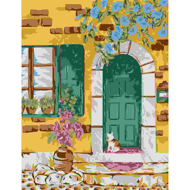 Paint By Numbers Kit, Stroll in France