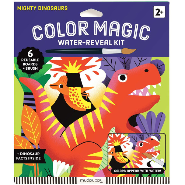 Mighty Dinosaurs Color Magic Water-Reveal Kit
