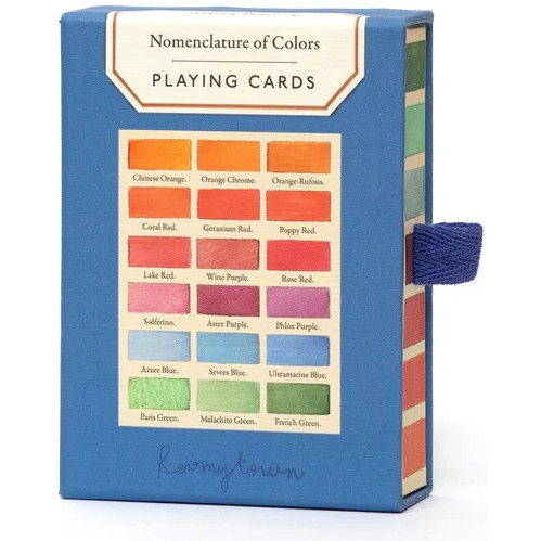 Playing Card Set, Watercolor Swatches
