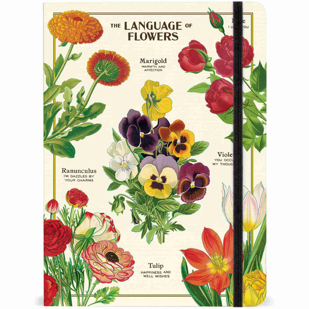 Language of Flowers Notebook, 4" x 6"