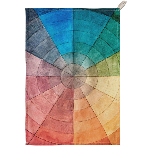 Tea Towel, Color Wheel