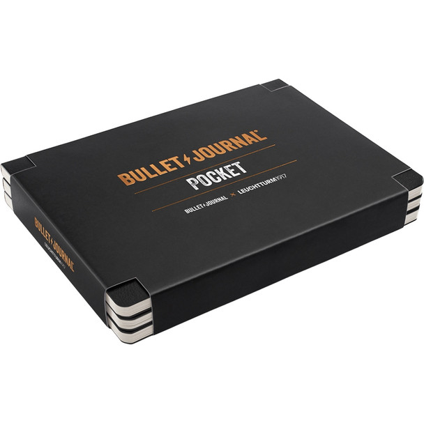 Leuchtturm Pocket Bullet Journal, 3 Pack