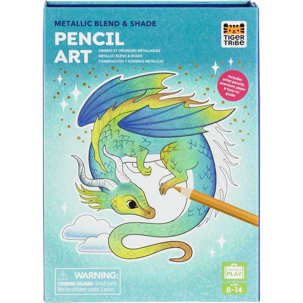 Pencil Art Kit: Metallic Blend & Shade