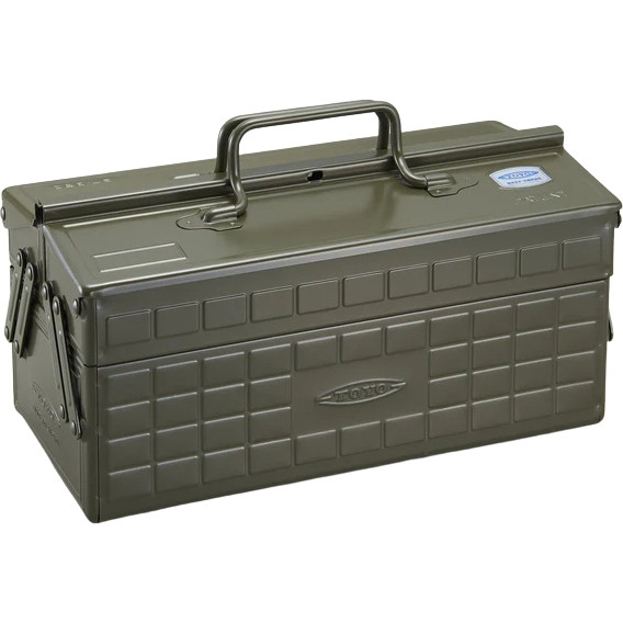 Toyo Cantilever Deluxe Toolbox Millitary Green