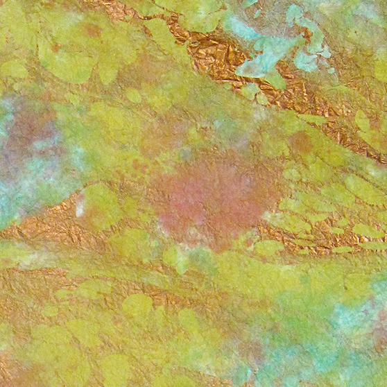 Black Ink Paper, Marbled Momi Tropical Reef