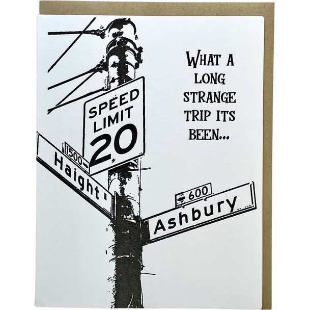 What A Long Trip Card