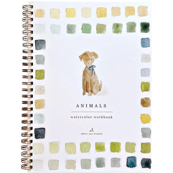 Watercolor Workbook, Animals