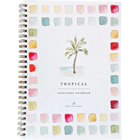 Watercolor Workbook, Tropical