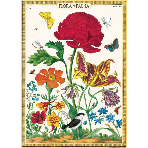 Cavallini Paper, Flora & Fauna