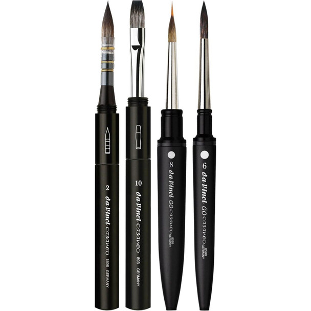 da Vinci Go Casaneo Travel Brushes