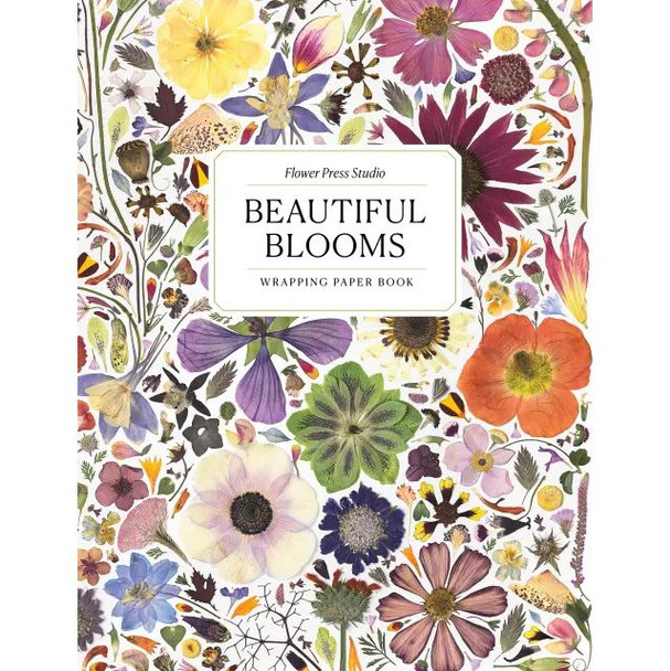 Beautiful Blooms Gift Wrap Book