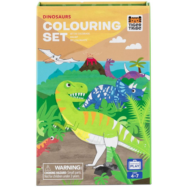 Coloring Set, Dinosaurs