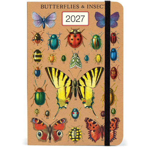 Cavallini 2027 Weekly Planner, Entomology