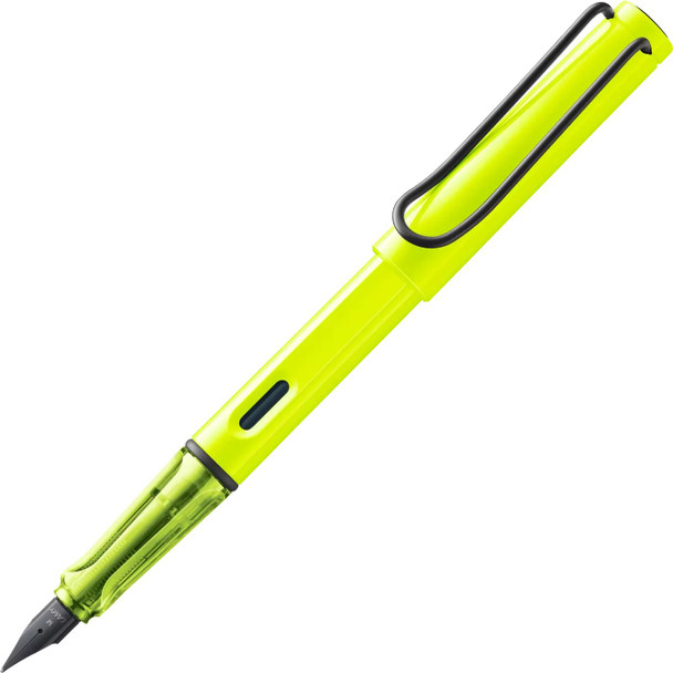 Safari Fountain Pen, Neon Yellow