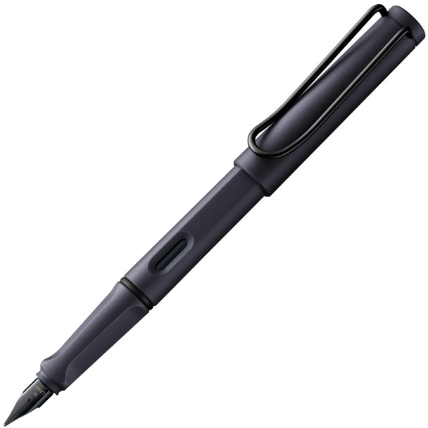 Safari Fountain Pen, Steel Black