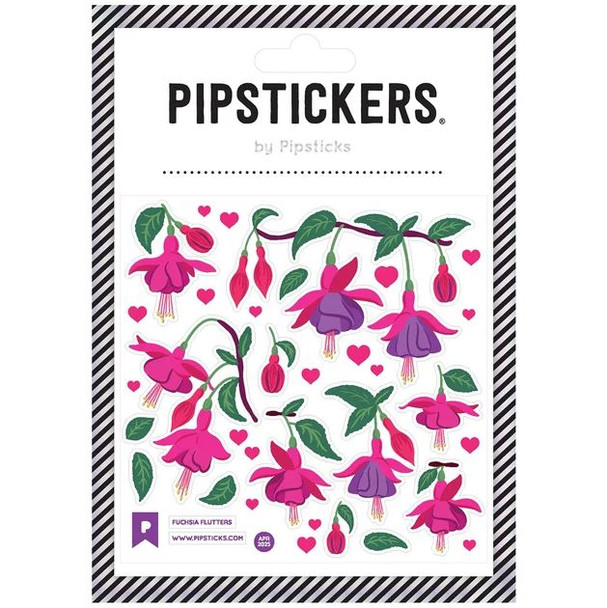 Pipstickers Stickers, Fuchsia Flutters