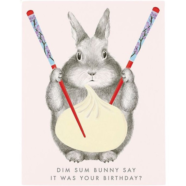 Dim Sum Birthday Card