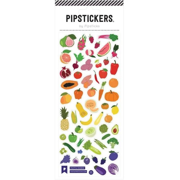 Pipsticks Stickers, Fruitful Ranibow