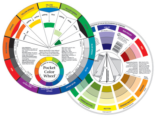 Pocket Color Wheel - FLAX art &amp; design