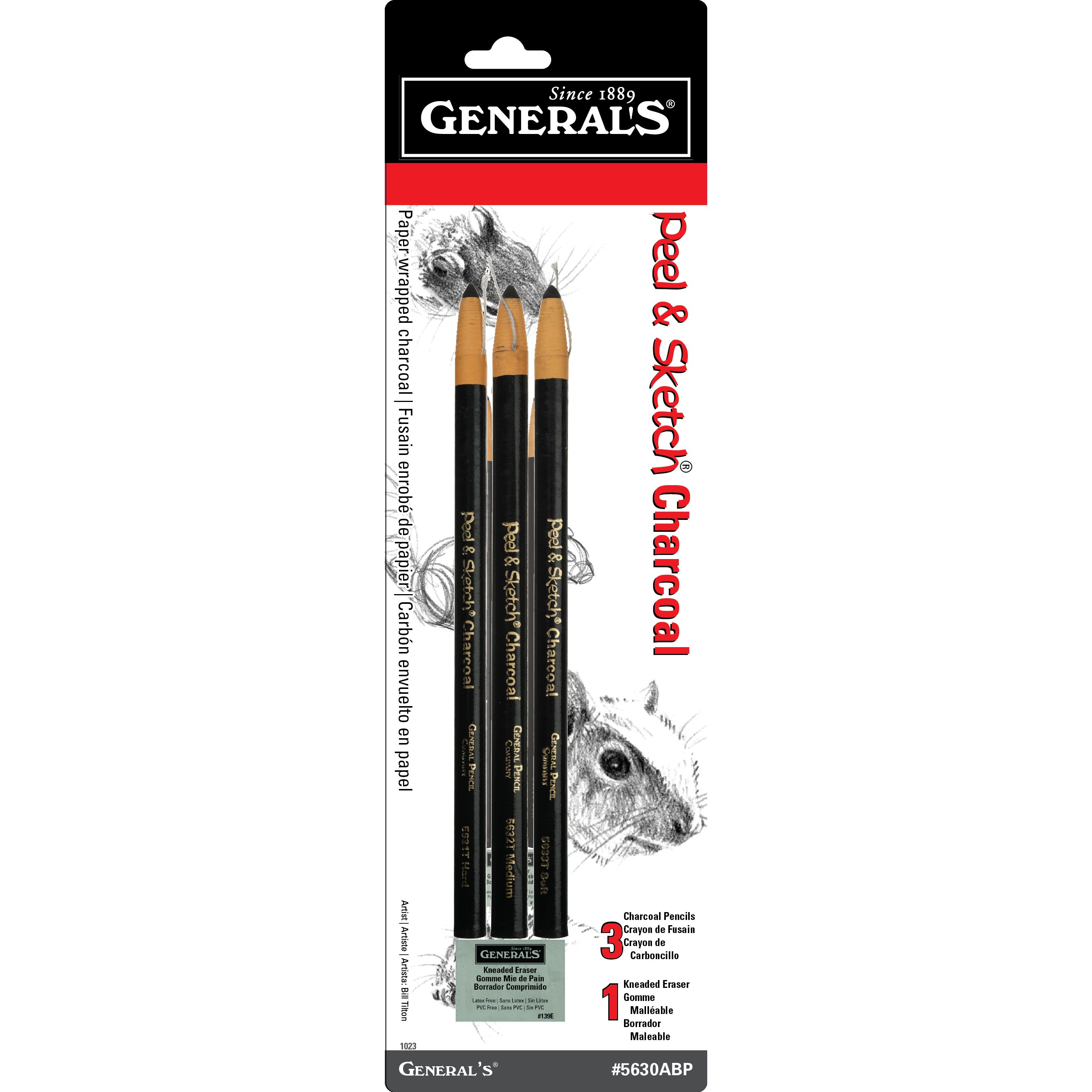 charcoal pencil set for drawing