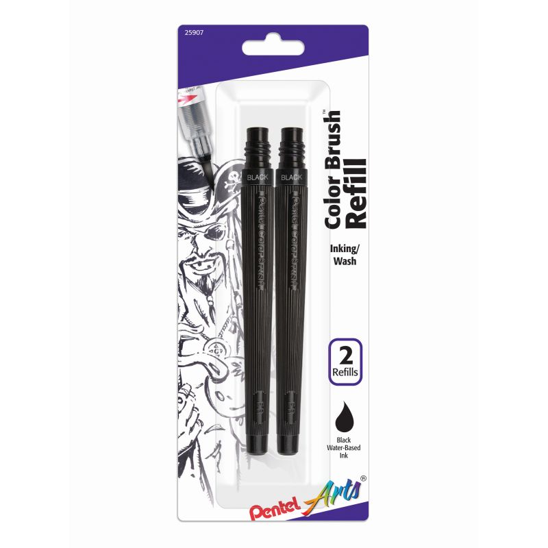 Pentel Color Brush Pen, Pentel Ink Brush Pen, Brushes Dry Paint
