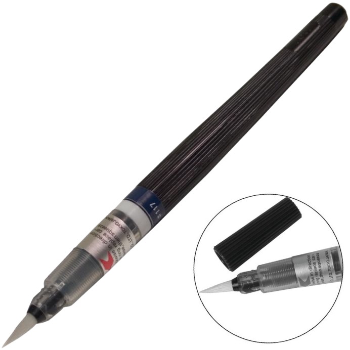 Pentel Color Brush Pens Refills FLAX art design