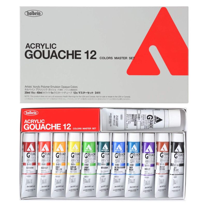 Acryla Gouache Mixing Color Set 5