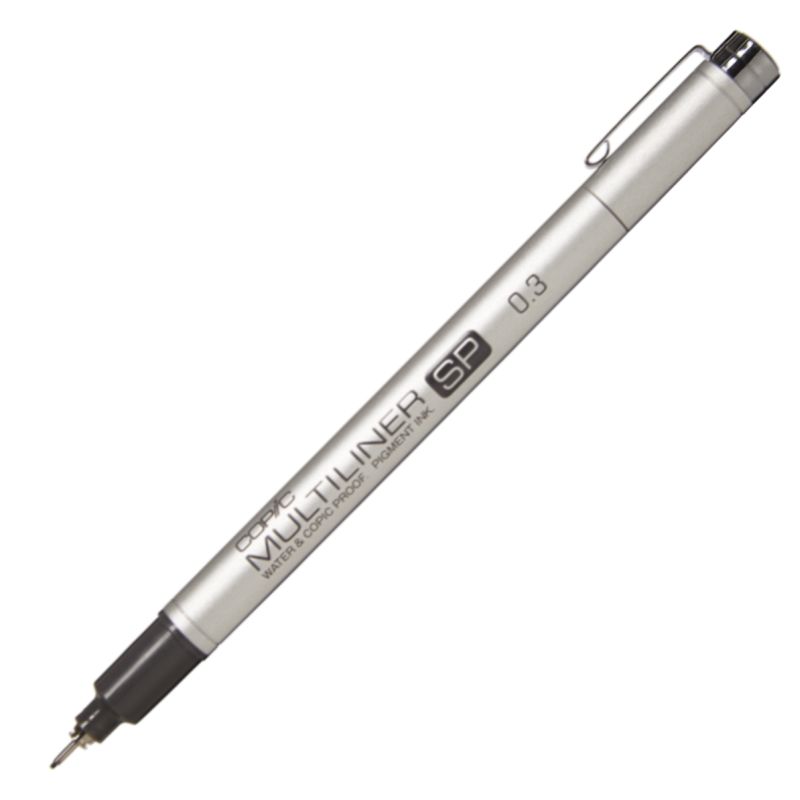 Best Line Art Pen for Copic or Alcohol Markers? 