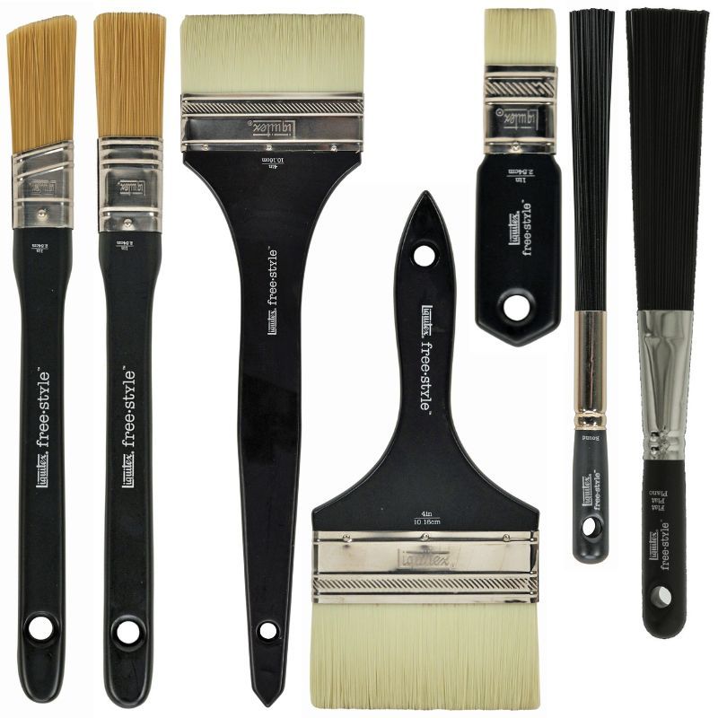 Value Paint Brushes for Kids  Value painting, Block painting, Glass paints