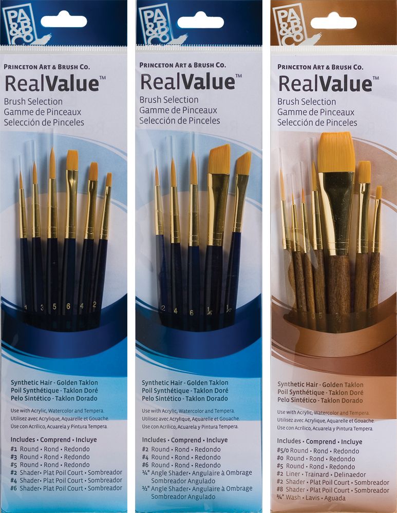 Princeton Art & Brush Co - RealValue Set