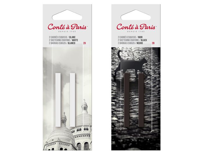 Conte Crayon 2 Pack Sanguine Watteau