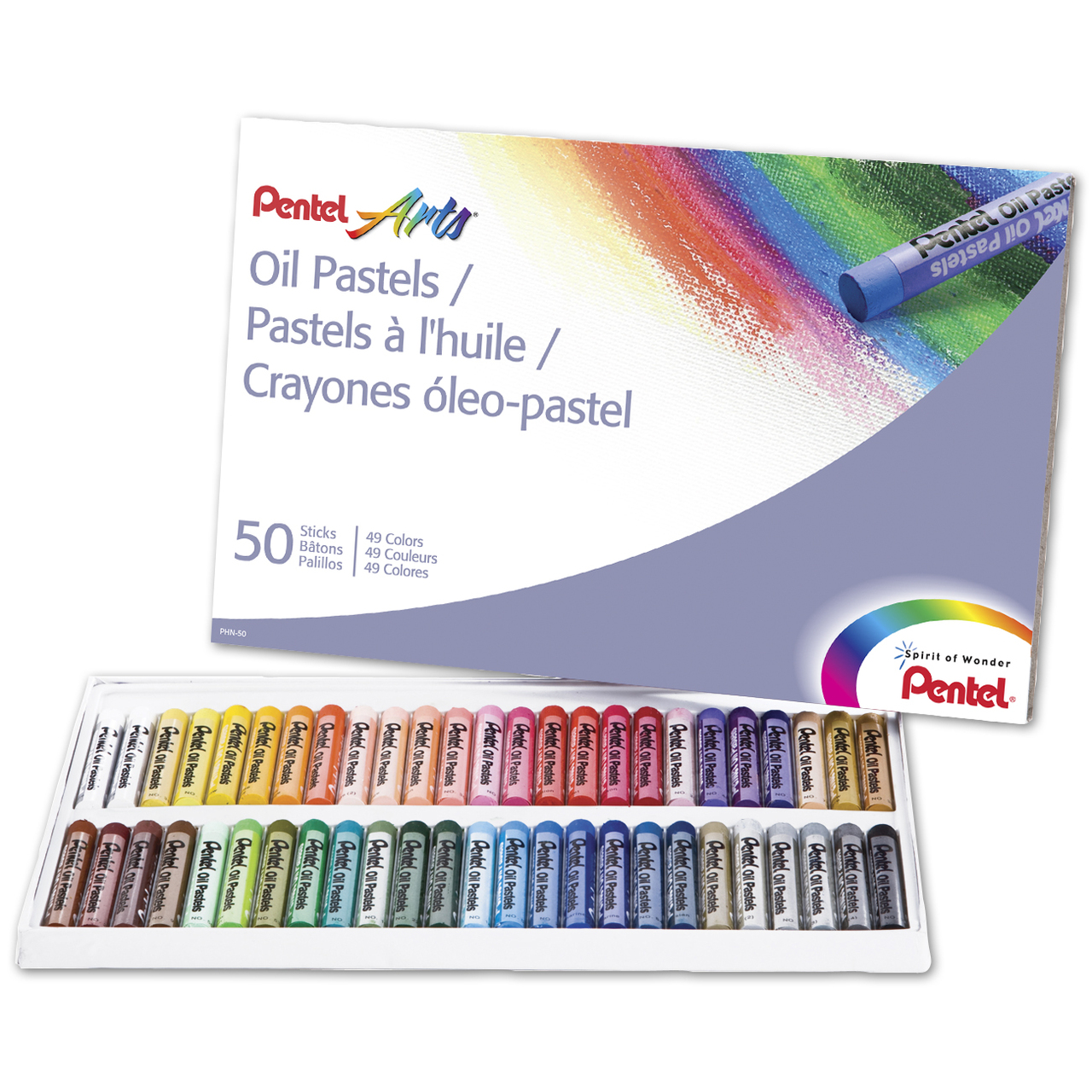 Pentel Oil Pastels, Metallic Set