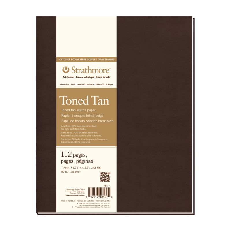 Strathmore 400 Series Recycled Sketch Pads - FLAX art