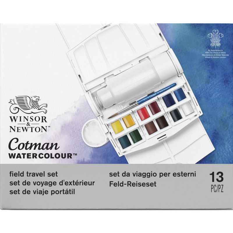 Cotman Field Travel Watercolor Set - FLAX art & design