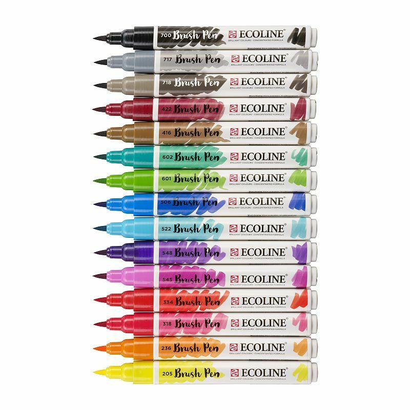 Ecoline Brush Pen Sets set of 20