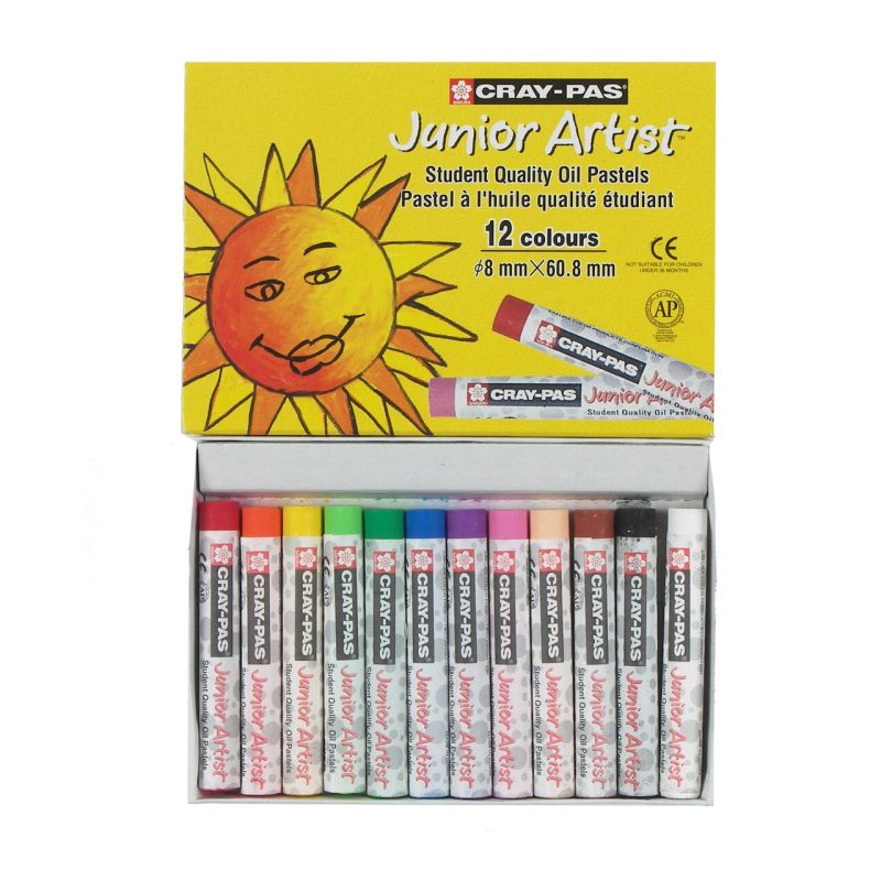 SAKURA Cray-Pas Junior Artist Oil Pastel Set - Soft Oil Pastels