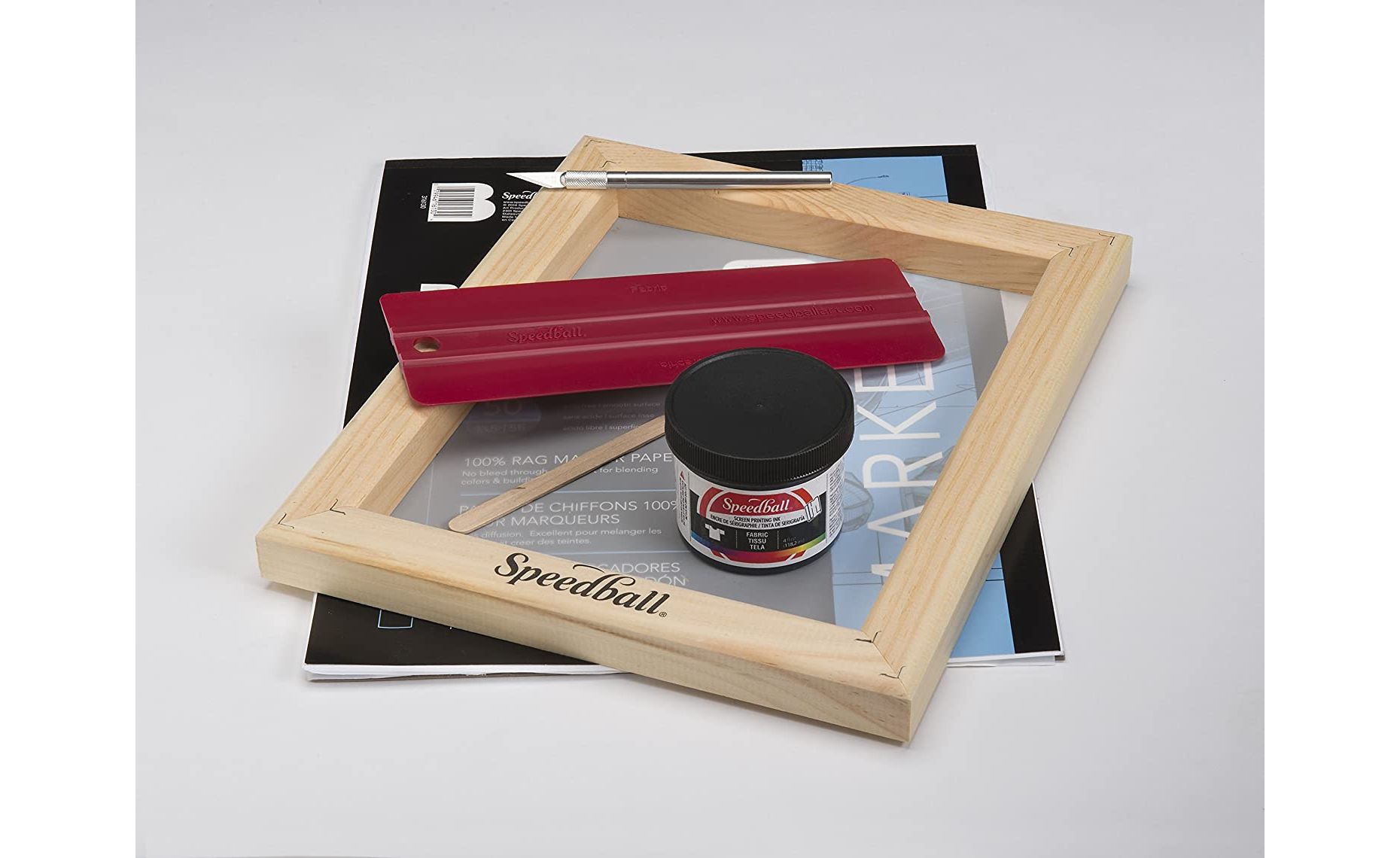 Speedball Beginner Screen Printing Craft Vinyl Kit