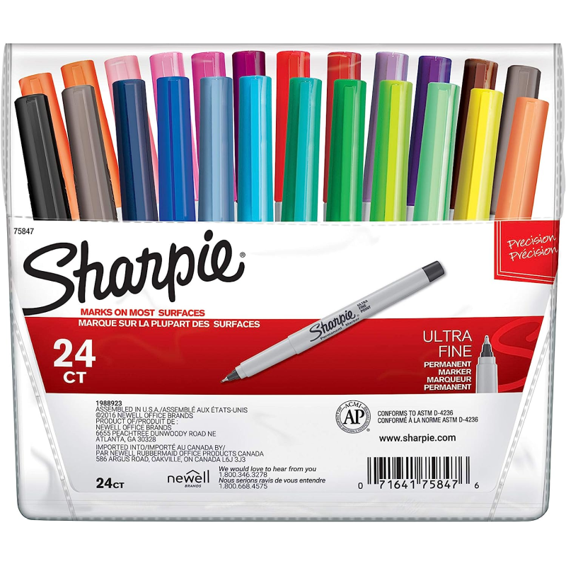 Sharpie Marker Set, Ultra-Fine Point - FLAX art & design