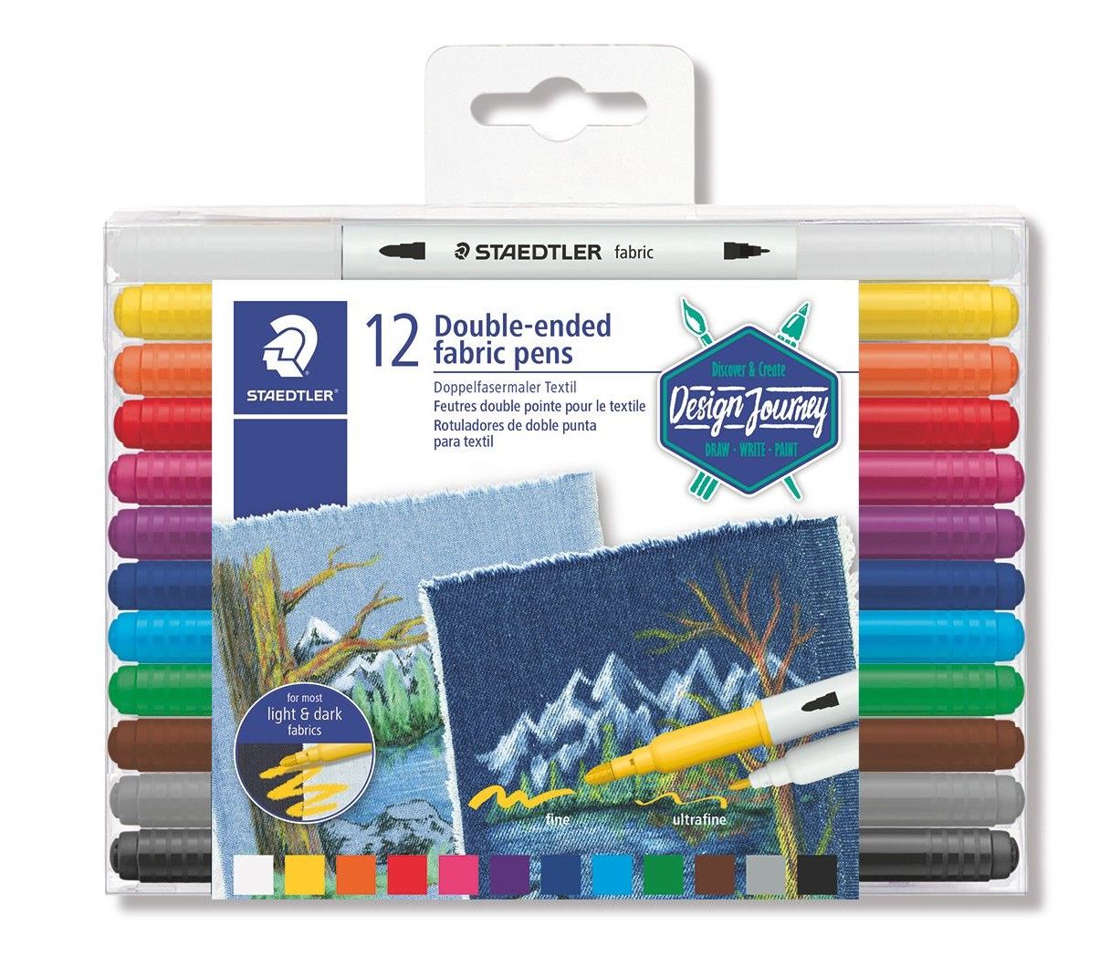 Premium Fabric Marker Pens for Textile Artistry, In Stock