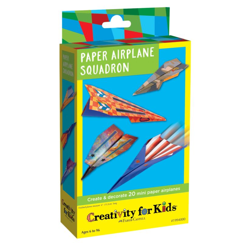 Creativity for Kids - Paper Airplane Squadron Kit