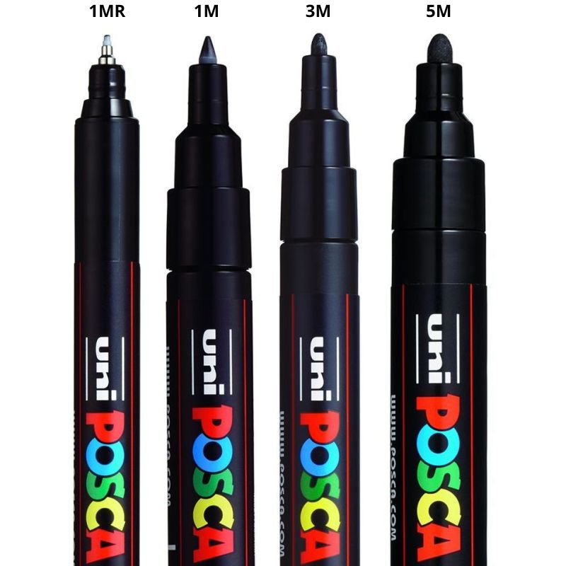 Paint Markers PC-1M- Extra-Fine Tapered