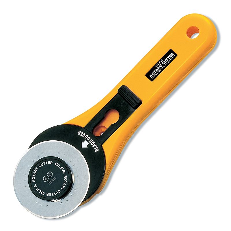 OLFA 60mm Rotary Cutter with Endurance Blade – Lasting Precision