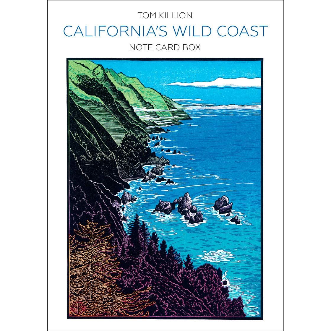 California's Wild Coast Notecard Set - FLAX art & design