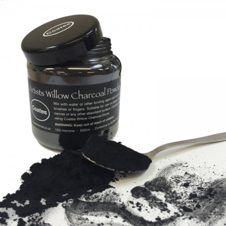 Black Charcoal Powder for Sketching/Drawing