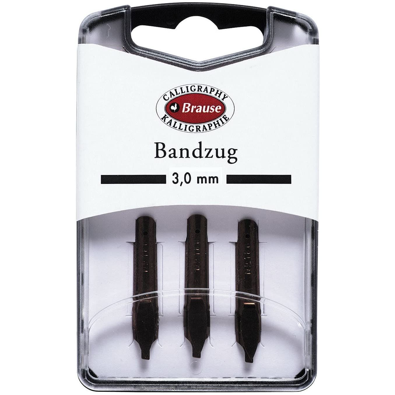 Brause Bandzug Pen Nibs, 3 Pack - FLAX art & design