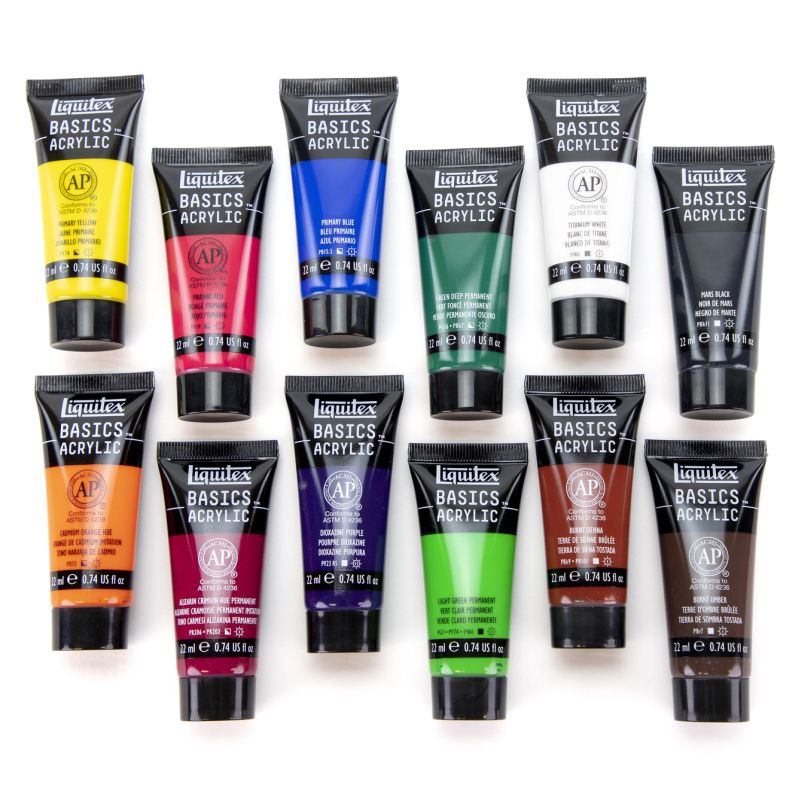 Liquitex | Heavy Body Acrylic 22ml Essentials Set of 24