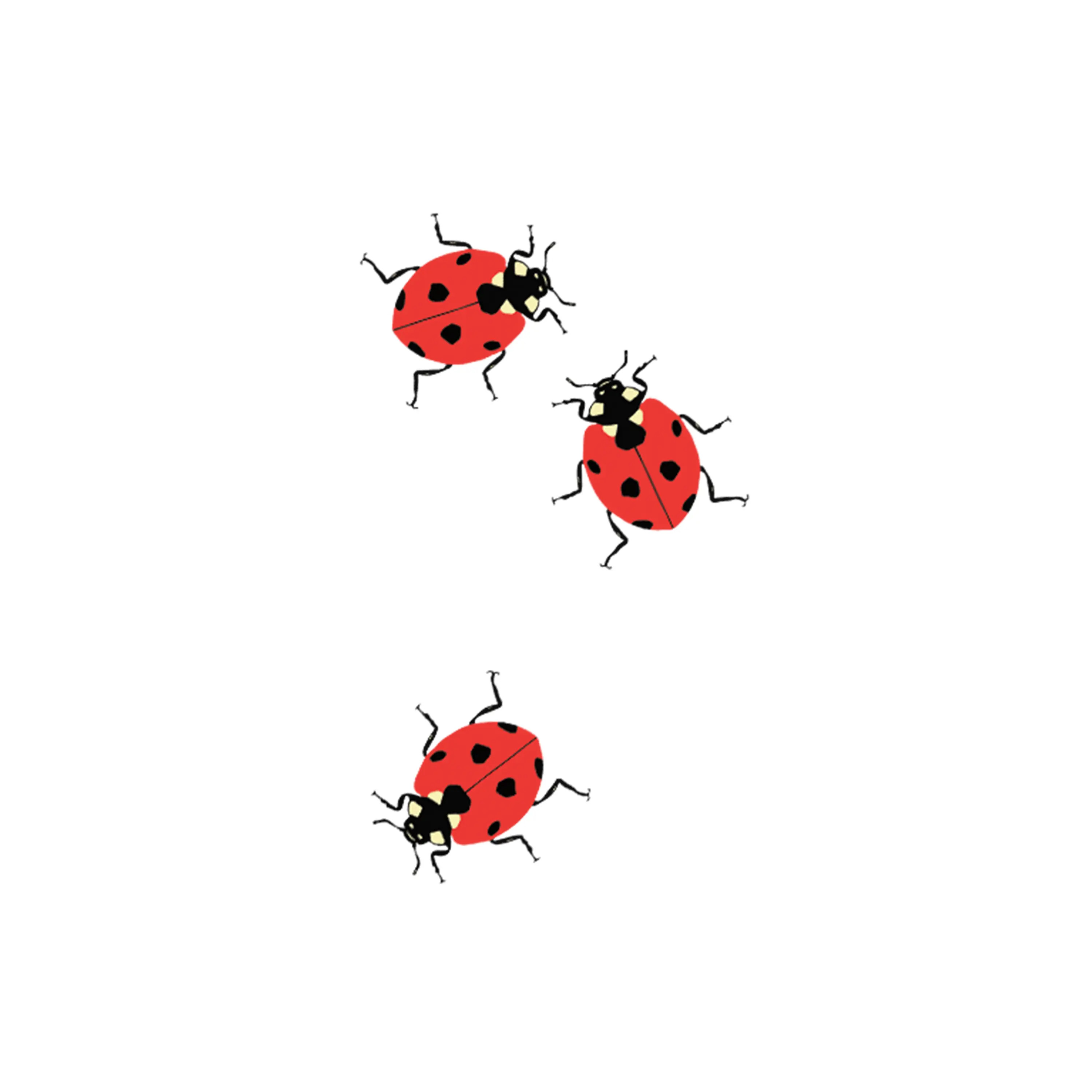 Ladybugs Tattoo Pair – Dot Dot Dot