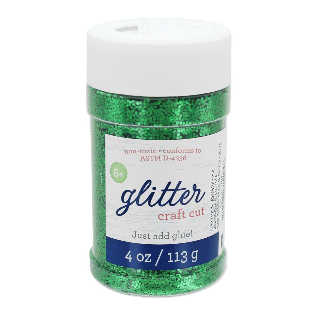 20ml Lime Green Extra Fine Craft Glitter for Crafts