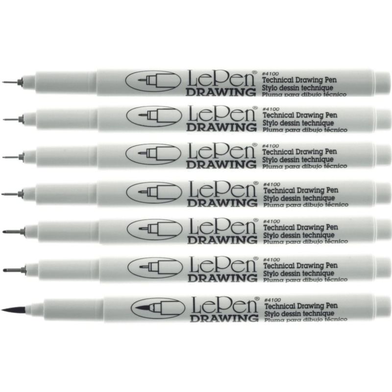 LePen Technical Drawing Pens - FLAX art & design